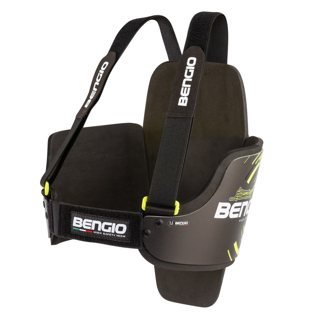 [2015082-2286864] Bengio Bumper Lady Plus Karting Rib Protector (S, Grey / Fluro Yellow)