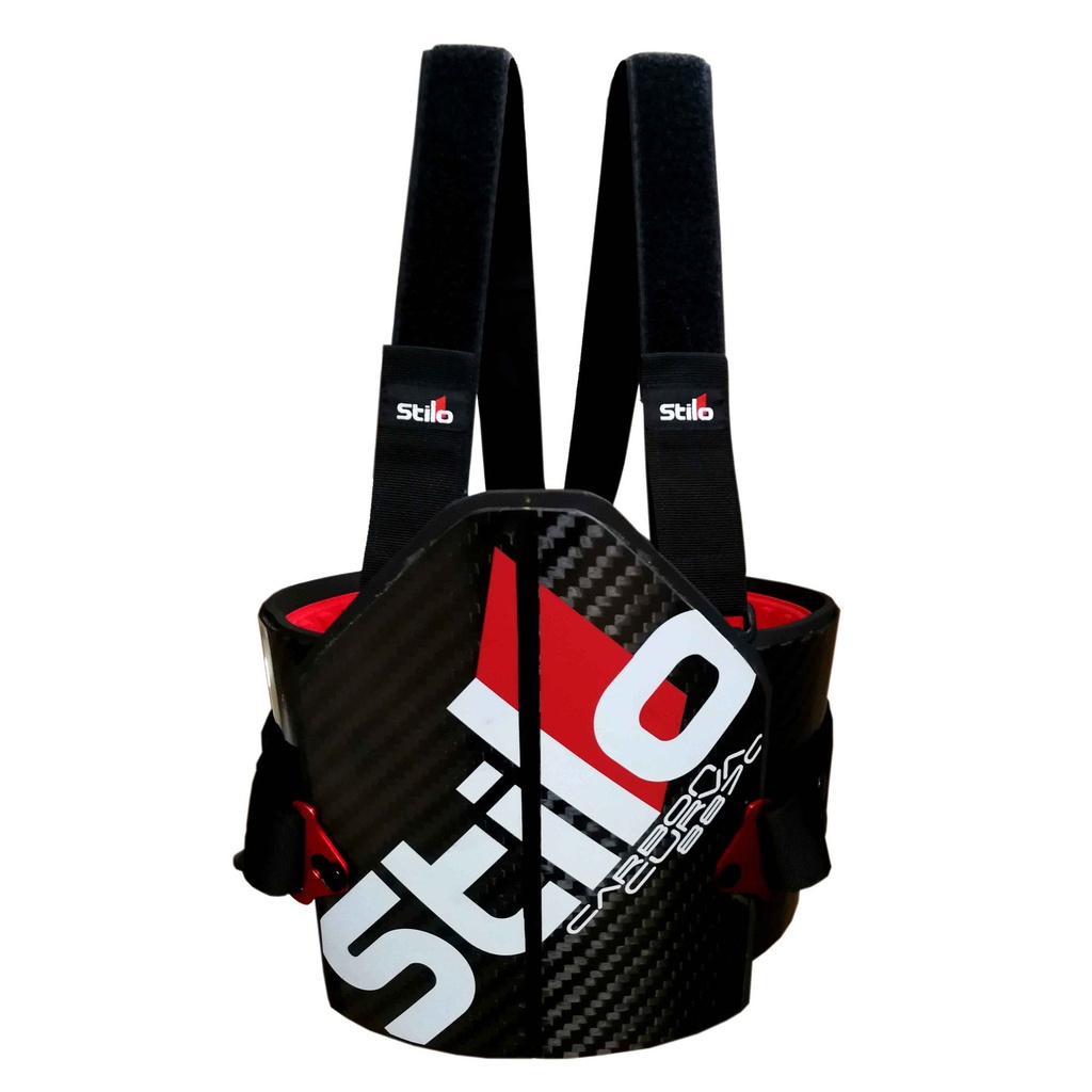 [7000338-2375330] Stilo Carbon Curva FIA Approved Kart Rib Protector (Small)