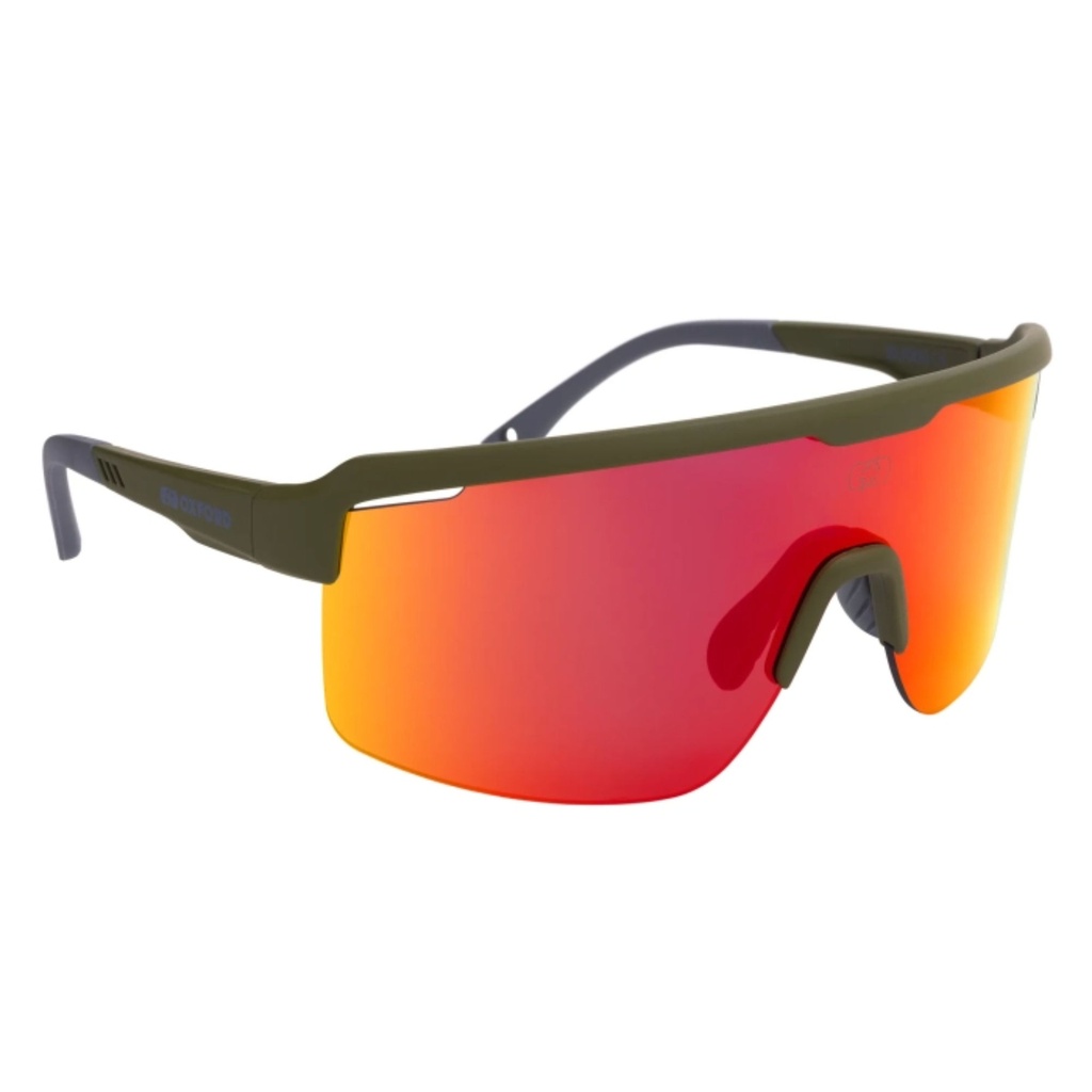 [5002142-3875438] Oxford Pave Sunglasses (Black / Blue)