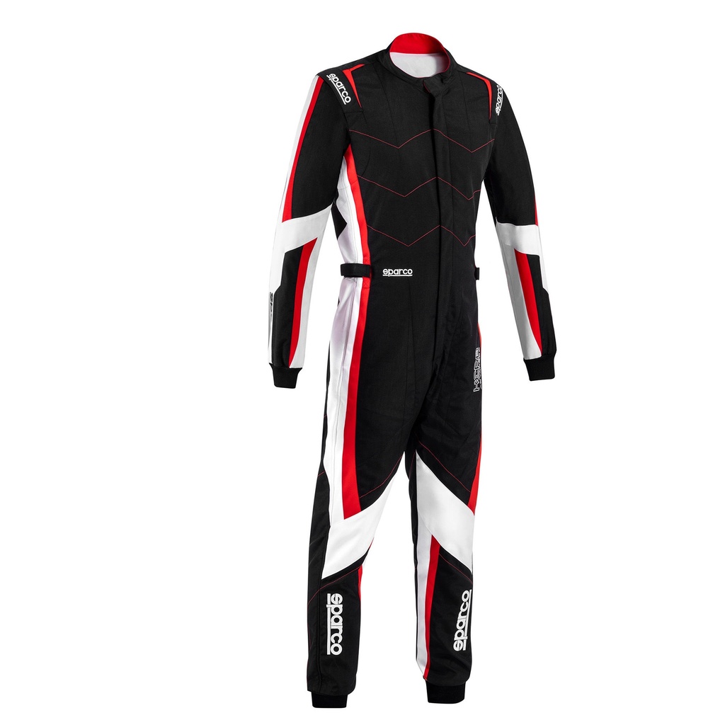 [7001719-3850274] Sparco Kerb Advanced Kart Suit (S, Black / Red)