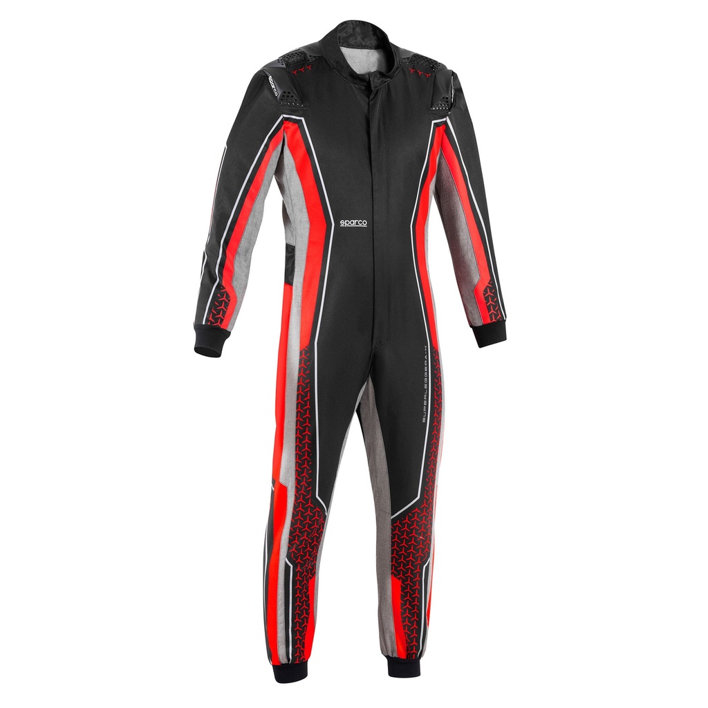 [7001718-3850309] Sparco Superleggera-K Kart Suit (50, Black / Red)
