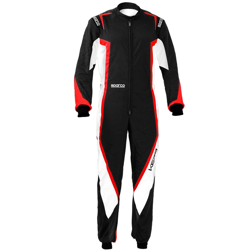 [2009533-2162076] Sparco Kerb Kart Suit (XL, Grey / Black / Fluro Yellow)