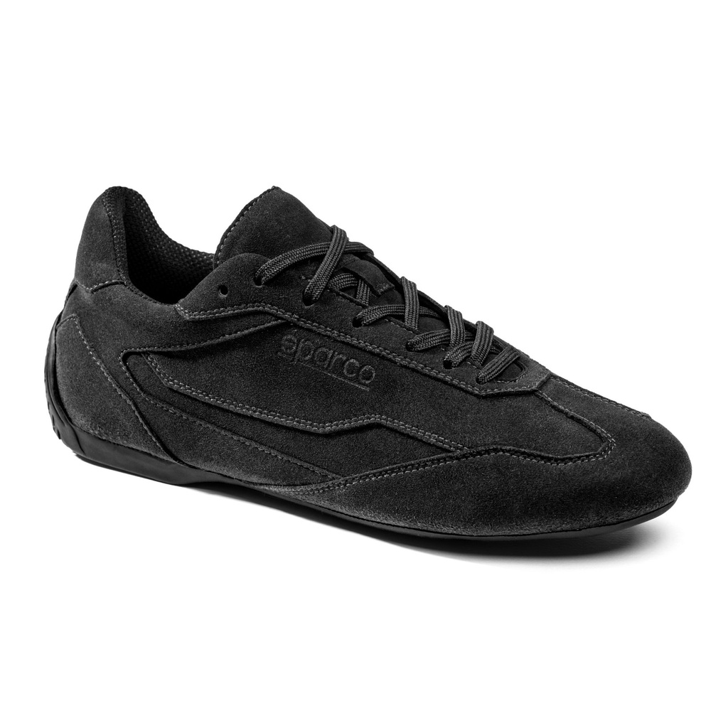 [7002246-3885735] Sparco S-Drive Shoes (UK 5.5 / Eur 39, Black Leather)