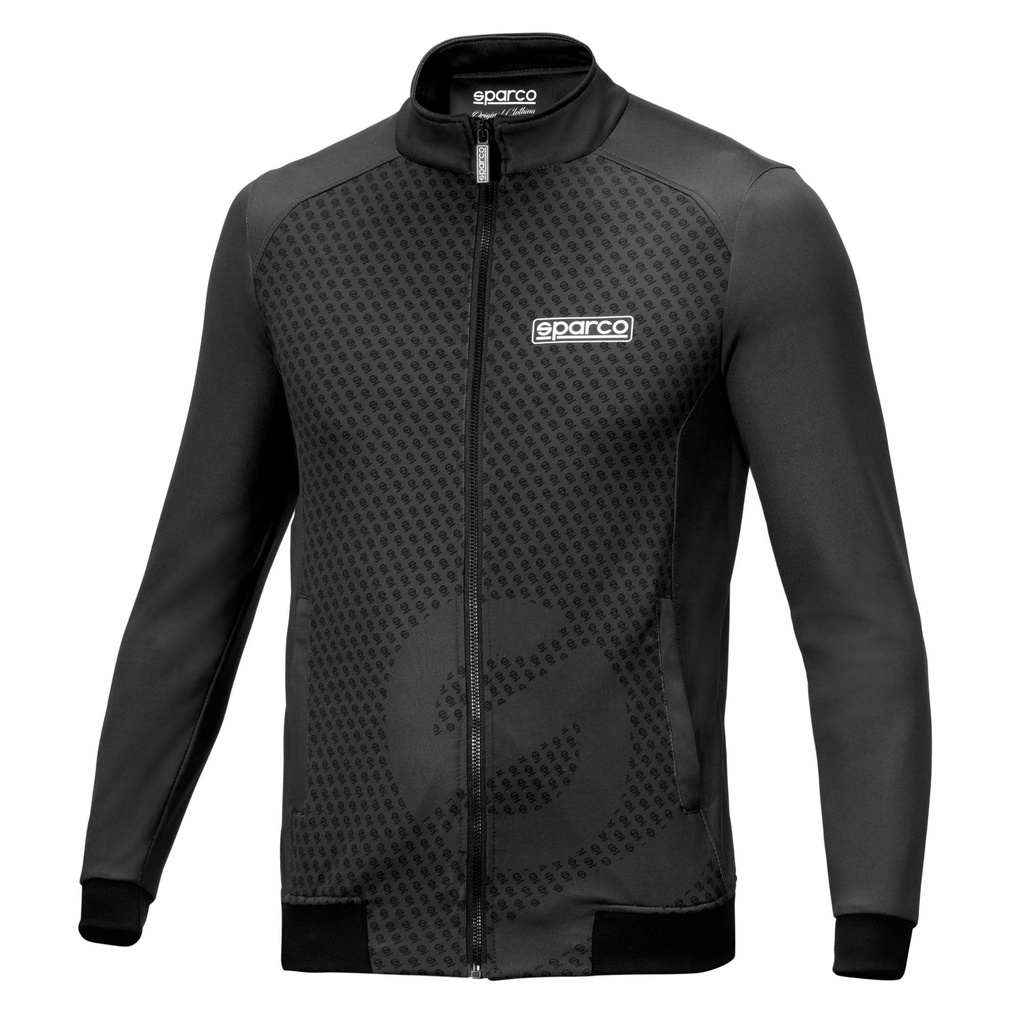 Sparco Full Zip Printed Sweatshirt