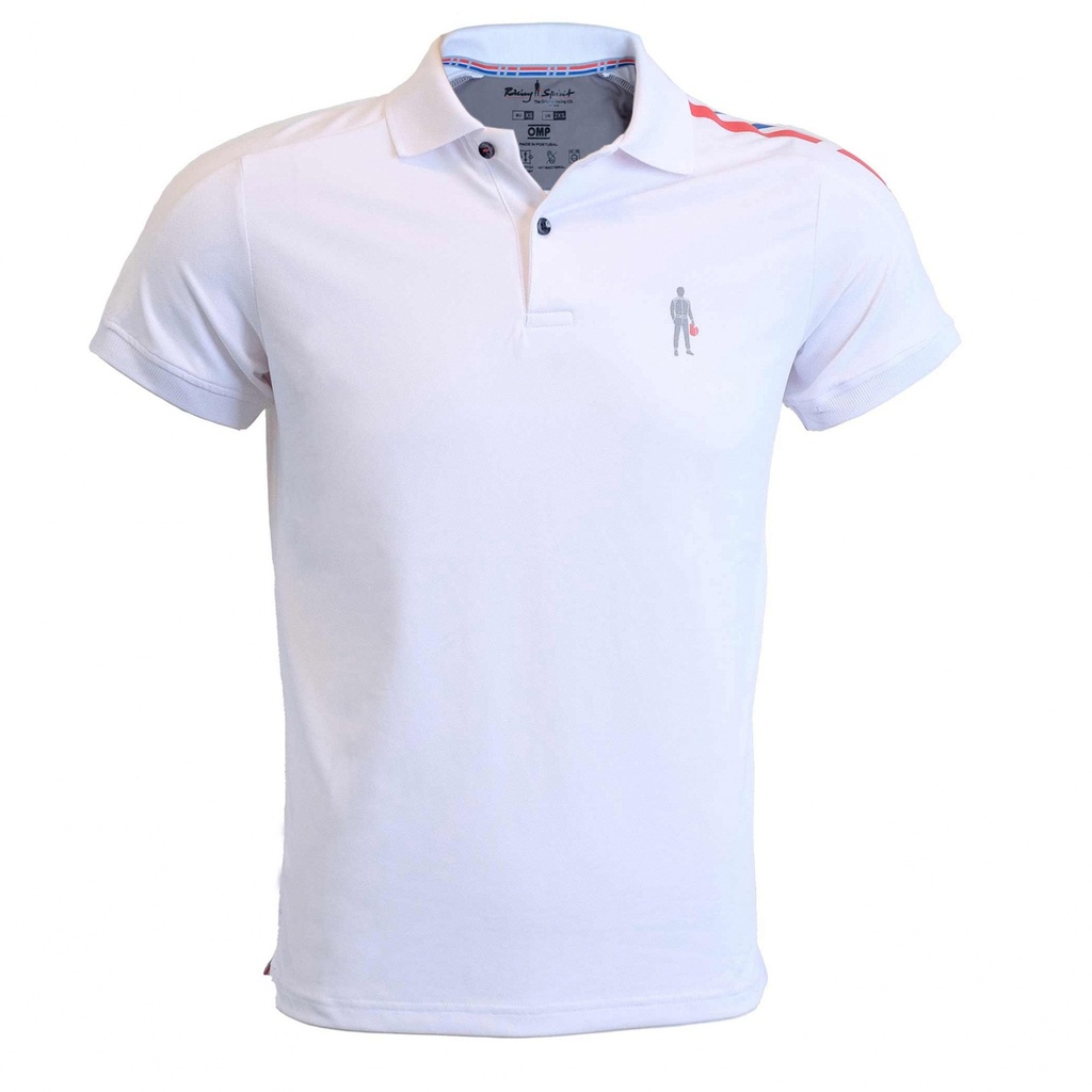 [7000441-2851922] OMP Racing Spirit Speedline ADV Tecno Pique Polo Shirt (S)