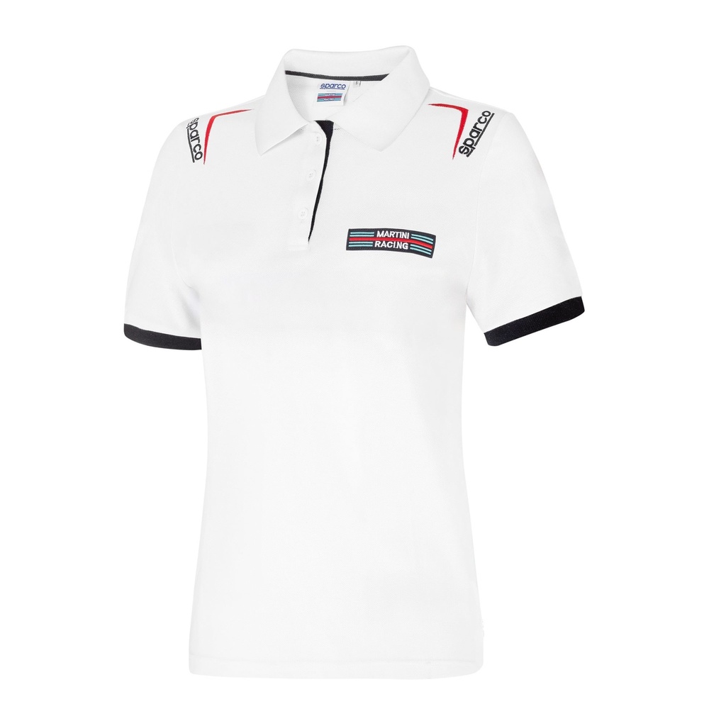 [7001201-3814916] Sparco Martini Racing Womens Replica Polo Shirt (S)
