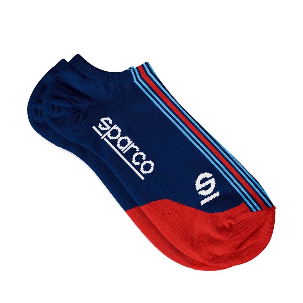 [7001763-3849206] Sparco Martini Racing Iconic Design Low Cut Socks (White)