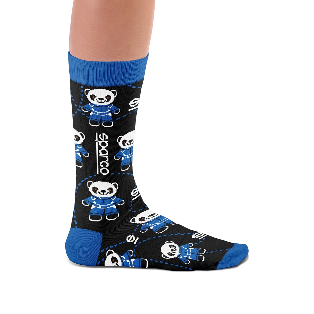 [7001241-3815362] Sparco Iconic Design Panda Socks (L/XL)