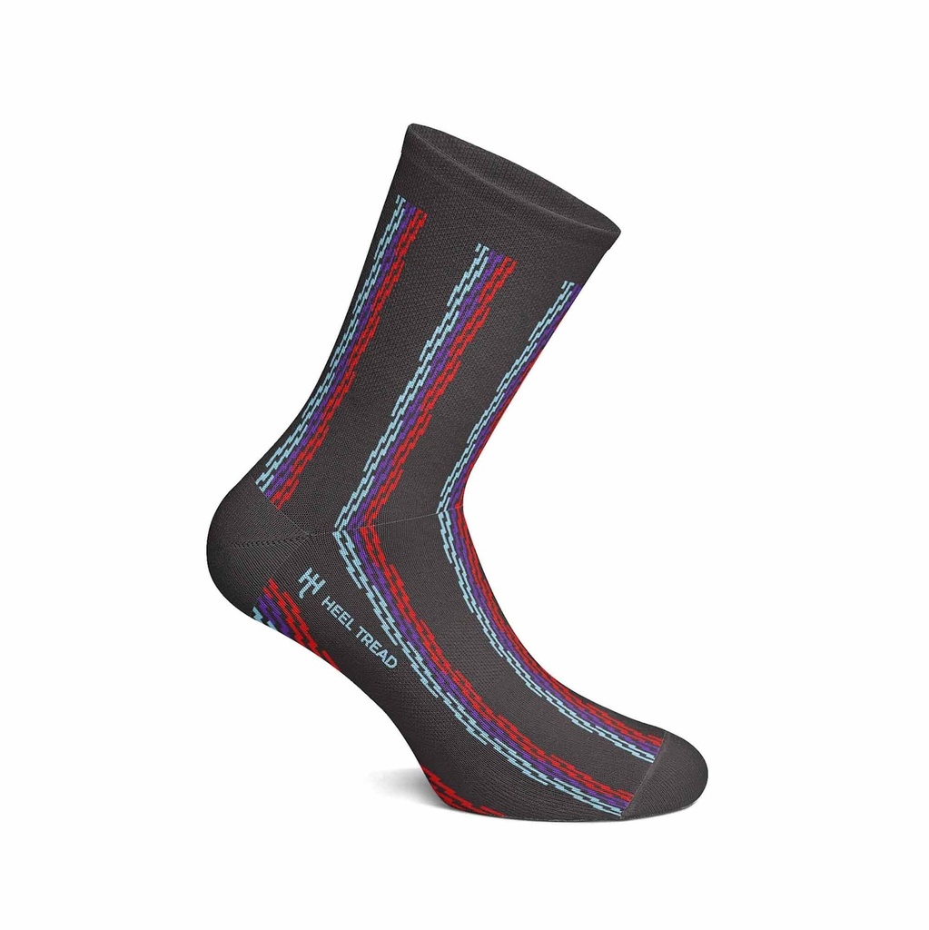 [2014221-2233638] Heel Tread Automotive Icons Socks – BMW M-Tech
