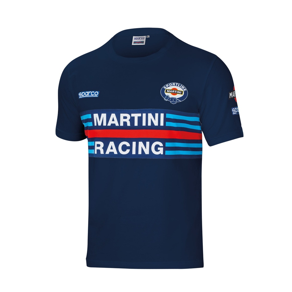 [2013659-2226982] Sparco Martini Racing T-Shirt (S, Black)