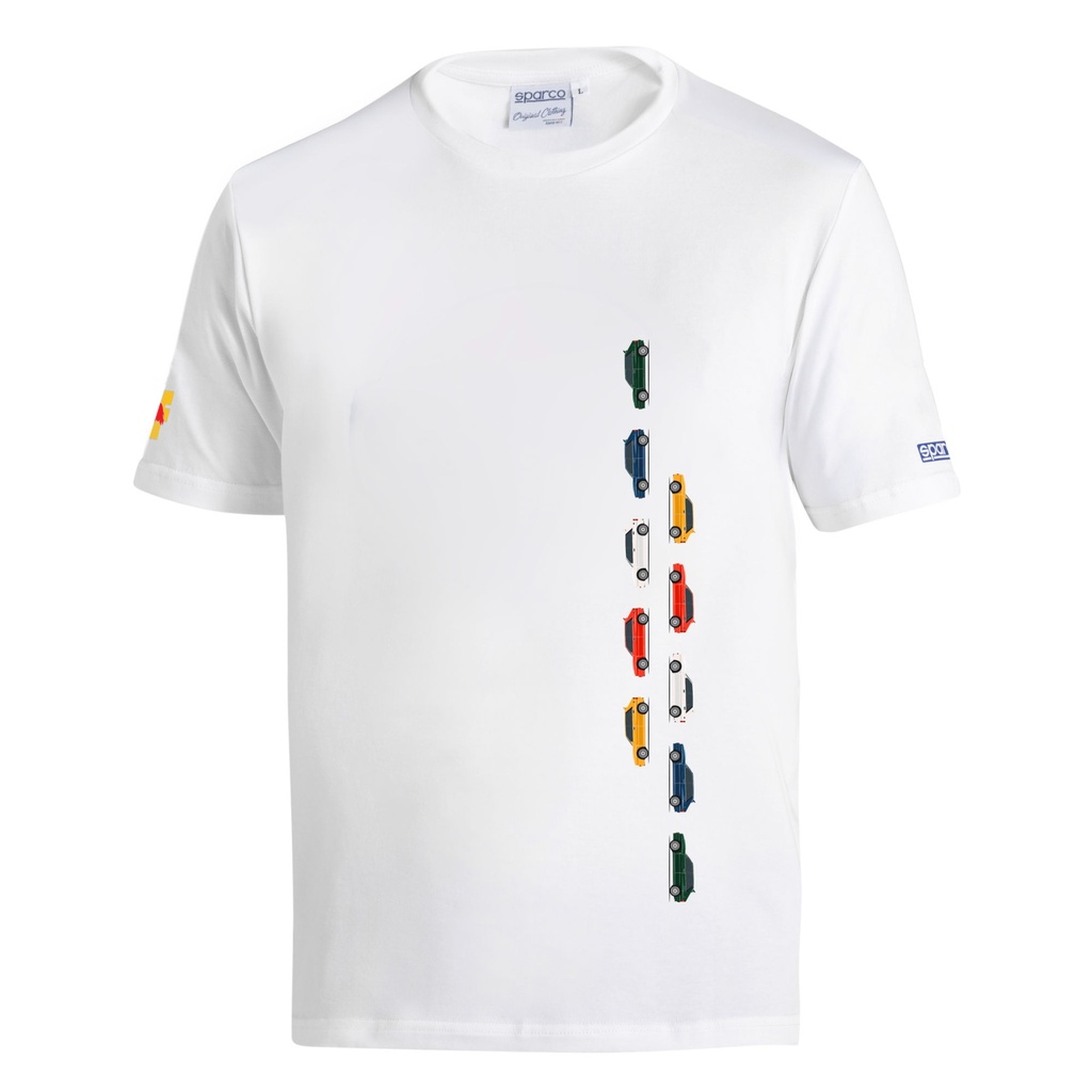[7002215-3885981] Sparco Lancia Delta Collections T-Shirt (S, White)