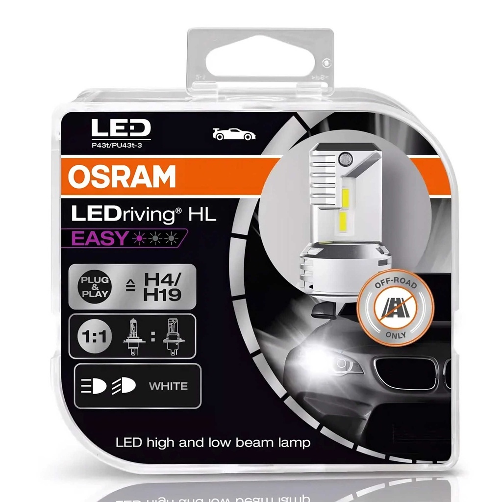 [6001265-3853364] Osram LEDriving HL Easy Headlight Bulbs (Pair) (H15)