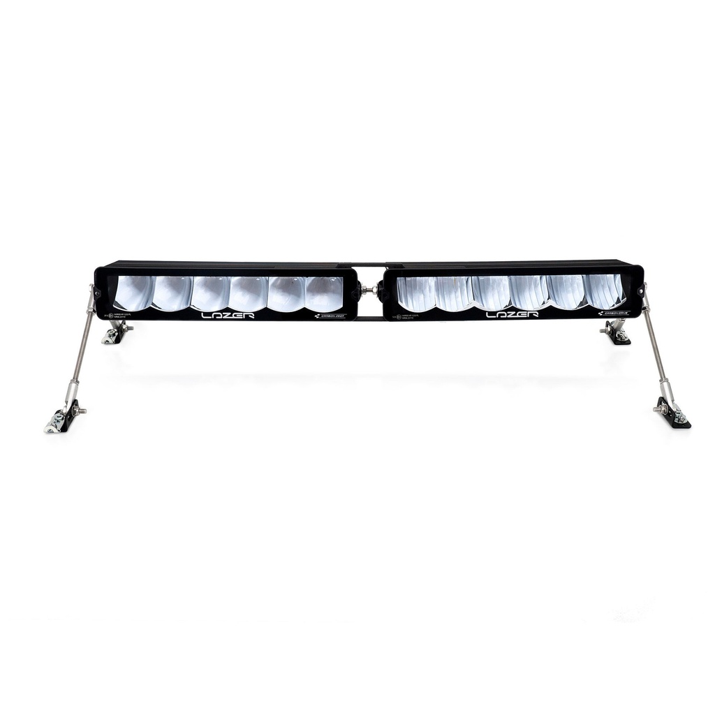 Lazer Lamps Boomer Single Universal Light Mounting Frame For Carbon-6 Lamps