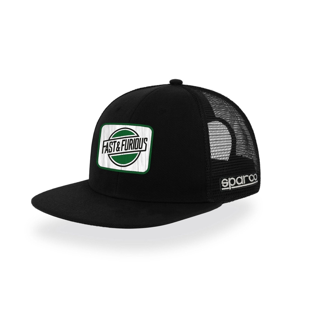 Sparco Fast & Furious Flat Visor Cap Green