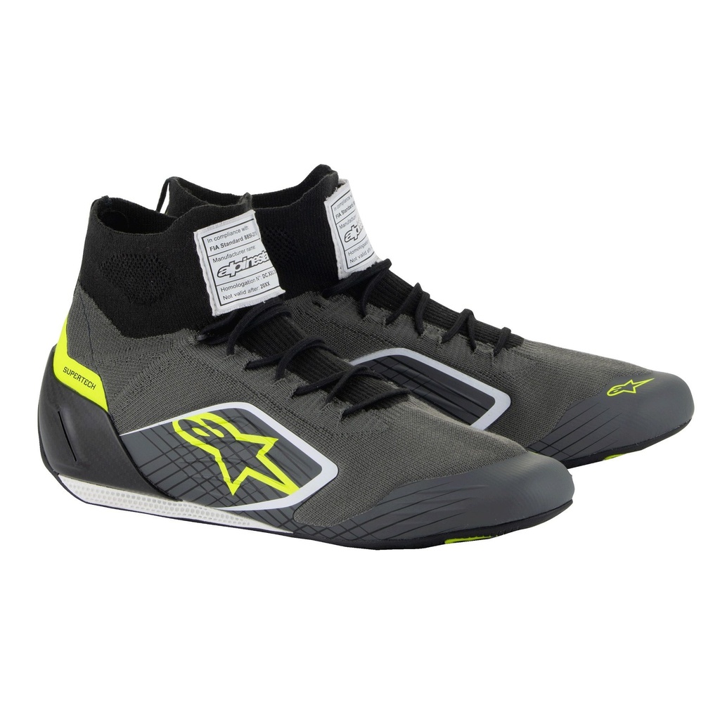 [7001679-3847969] Alpinestars Supertech Race Boots (UK 7.5 / Eur 41, Black)