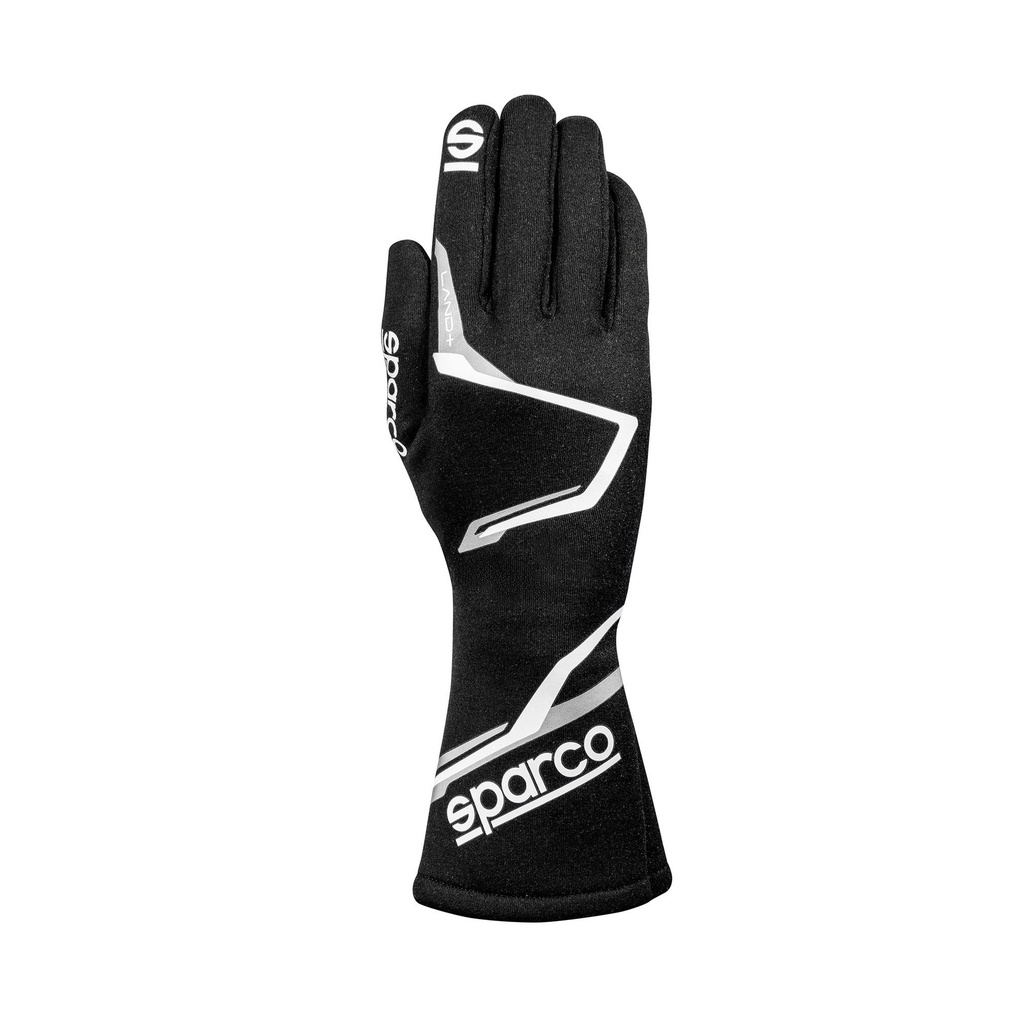 [7001703-3849367] Sparco Land + Race Gloves (S, Black)