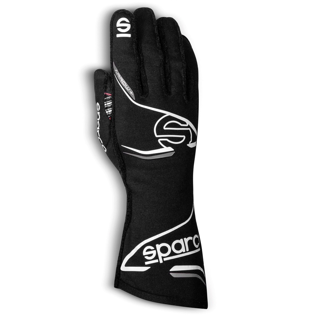 [7001222-3815917] Sparco Arrow + Race Gloves (S, Black / White)