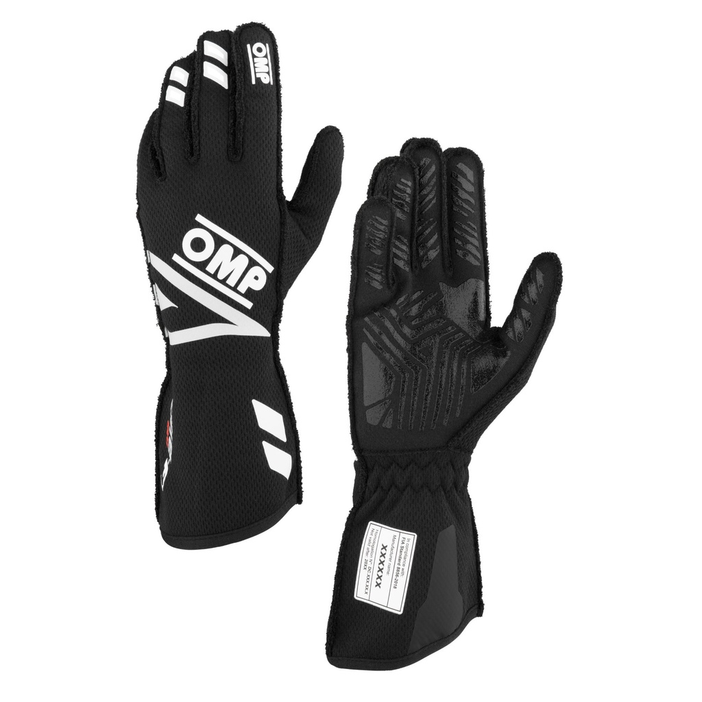 [7001147-3814172] OMP One Evo FX Race Gloves (L, Navy Blue / Cyan)