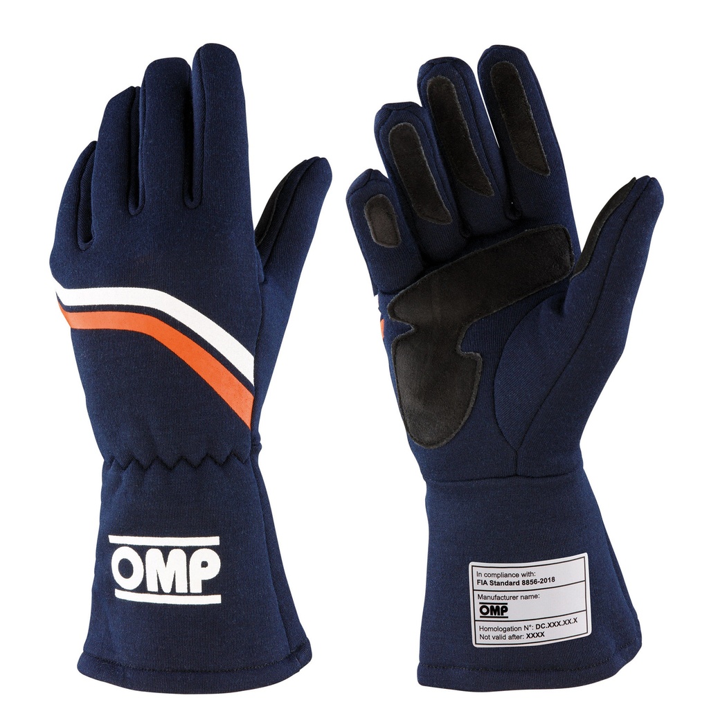 [7001786-3854683] OMP Dijon Race Gloves (S, Black)