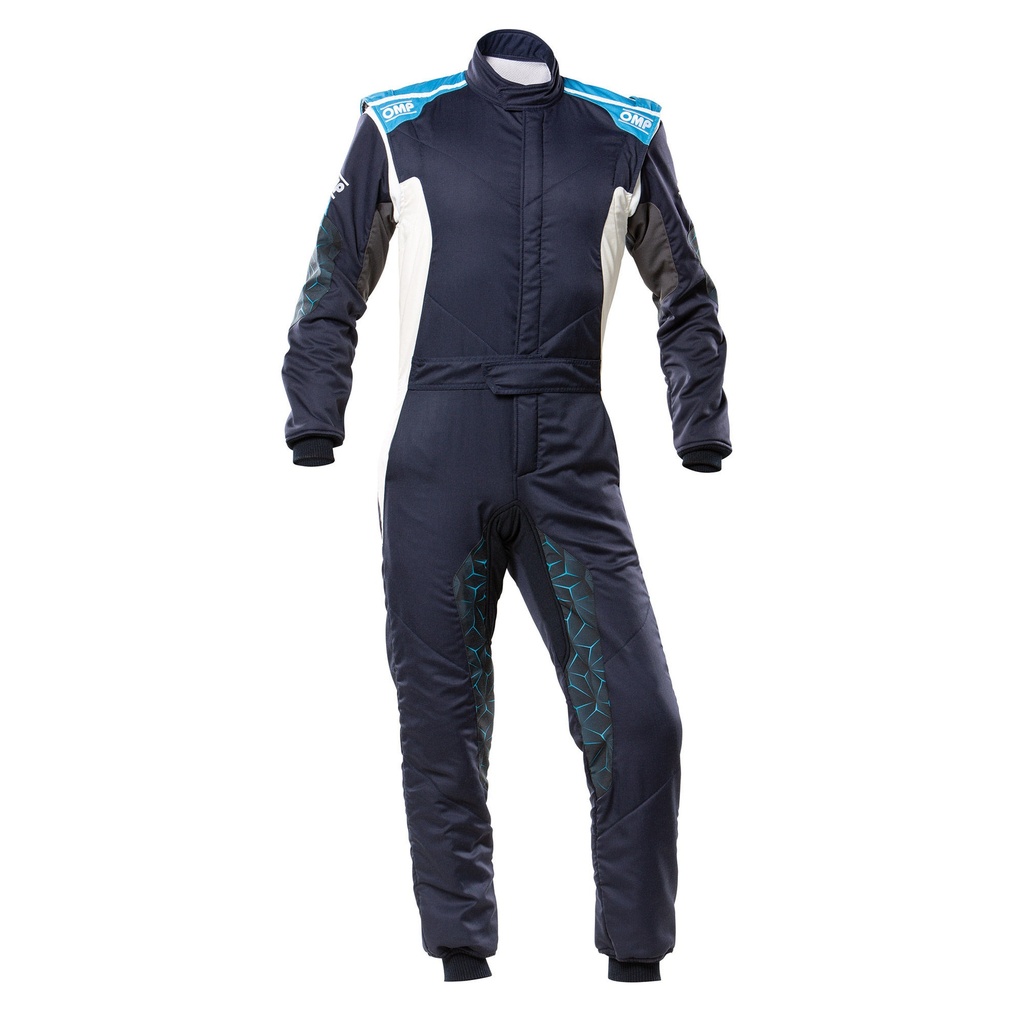 [7000227-3077681] OMP Tecnica Hybrid Race Suit (50, Black / Silver)