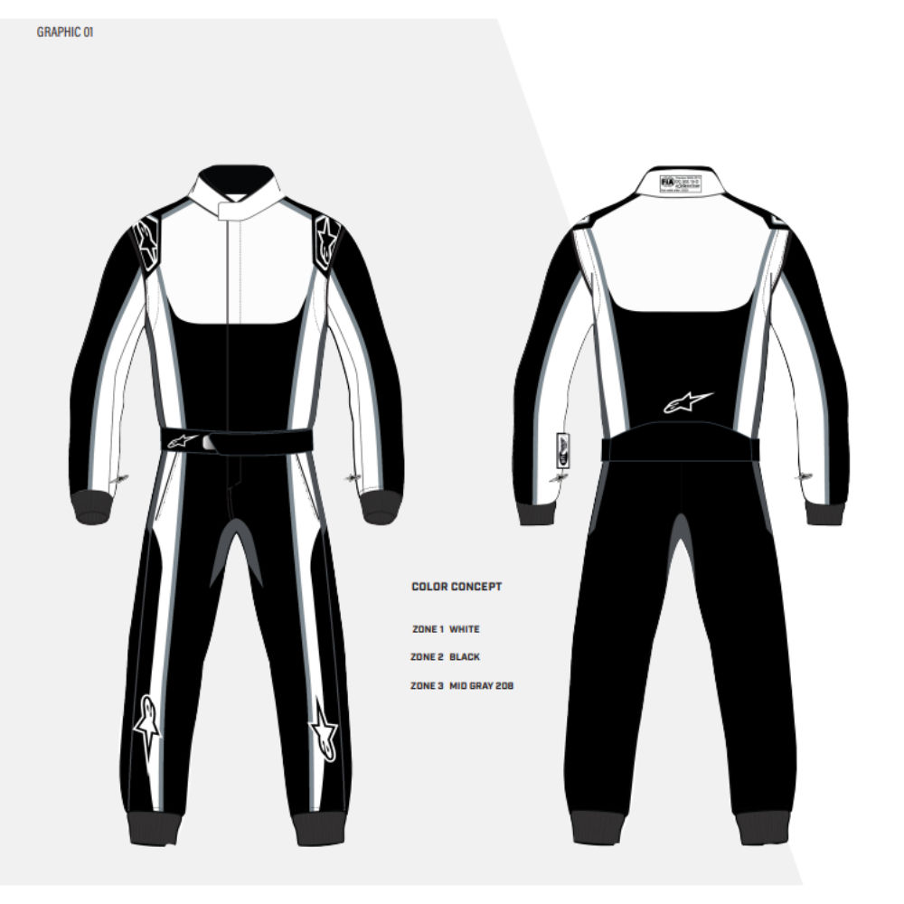 Alpinestars TechVision V3 Custom Design Race Suit