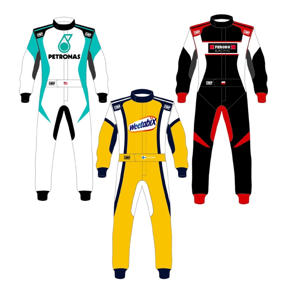 OMP First Evo Custom Design Race Suit